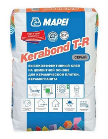 Клей для плитки MAPEI KERABOND T-R серый 25кг С1