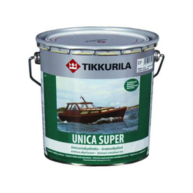 Лак алкидно-уретановый Тиккурила UNICA SUPER 20 EP  полумат. 9 л