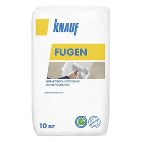 Шпаклевка гипсовая КНАУФ-Фуген для ГКЛ (10 кг)