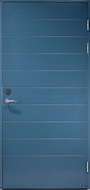 Дверь входная JW Function F1893 10*21R синяя (+ ручка и цилиндр ABLOY+шток)