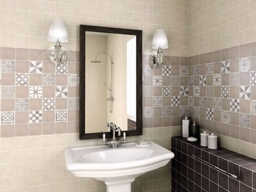 Вставка Kerama Marazzi Амальфи орнамент коричневый 99*99 (30шт/уп) STG\А404\1266