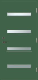 Дверь входная Brando 4*1R 10*21L зеленый