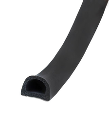 Уплотнитель для окон Tytan D 50м*21мм*15мм Черный