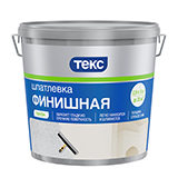 Шпаклевка латексная ТЕКС финишная ПРОФИ 16 кг