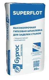 Шпаклевка гипсовая Ветонит Гипрок Суперфлот (20 кг) (54)