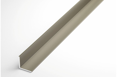 Уголок алюминиевый МАТОВЫЙ ШАМПАНЬ 15*15*1,2мм  (2,7м) ЛУКА