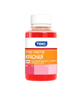 ТЕКС паста колер универсал  (красная) 0,1 л