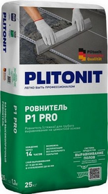 Ровнитель для пола Плитонит Р1 PRO (10-50мм) (25кг)