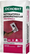 Штукатурка декоративная "ШУБА" Основит  Экстервэлл OS-1.5WS фр.1,5мм, 25кг белый