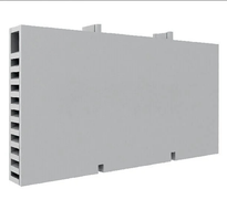 Коробка вентиляционная Termoclip 115*60*10 серая (160шт)