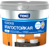 ТЕКС краска ВЛАГОСТОЙКАЯ СУПЕРБЕЛАЯ ПРОФИ 6,7кг (4,5л)