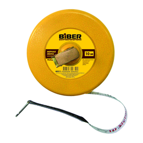 Рулетка 30м, лента фибергласс BIBER