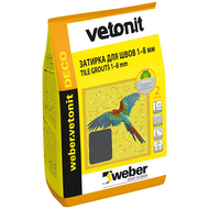 Затирка ВЕТОНИТ Деко 6 Серый (2кг)