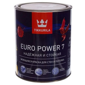 Краска ВД Тиккурила EURO POWER 7 С (0,9л)