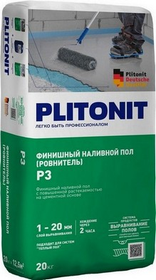 Ровнитель для пола Плитонит Р3 (1-7мм) (20 кг)