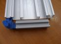 Профиль DIY плоский алюминий анодированный (длина 2м)   PIAO 122C