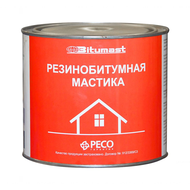 Мастика резинобитумная БИТУМАСТ  (2,0л) (6шт)