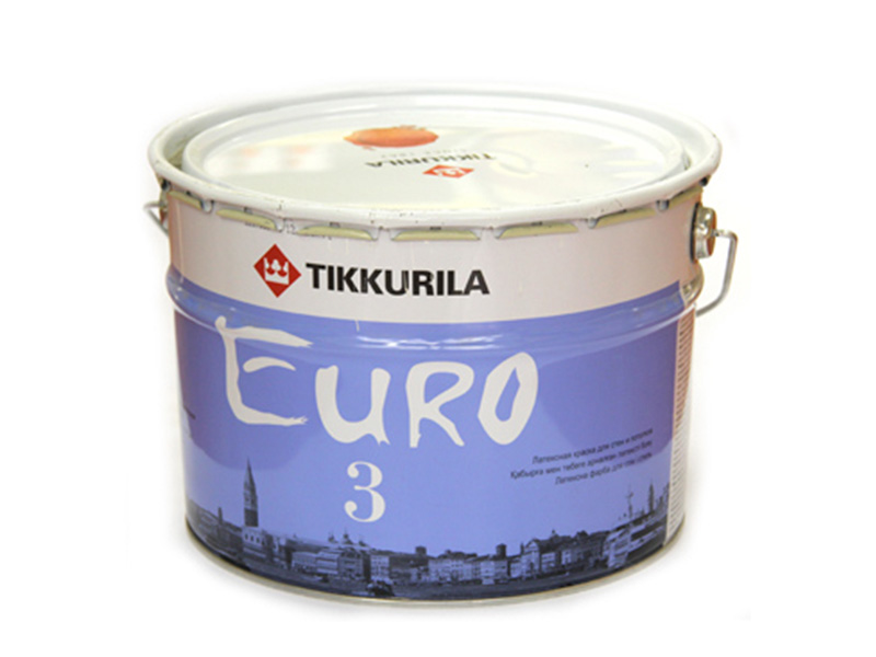 Краска тиккурила euro. Краска Euro Matt 3 0.9 л.. Tikkurila Euro Matt 3. Краска Тиккурила Euro Matt 3. Краска Euro Matt 3 2.7 л..